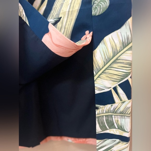 ⚫️ BOGO Ann Taylor tropical summer side slit skirt size 6 - Picture 3 of 9